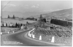 pack, packer höhenstrasse gegen preitenegg und seetaler alpen