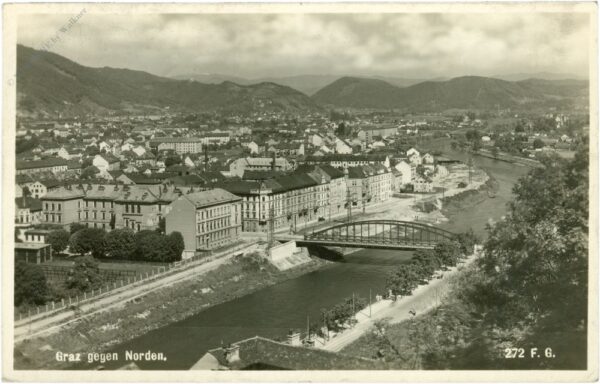 graz, gegen norden