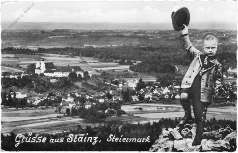 stainz, gruss aus, ortsansicht