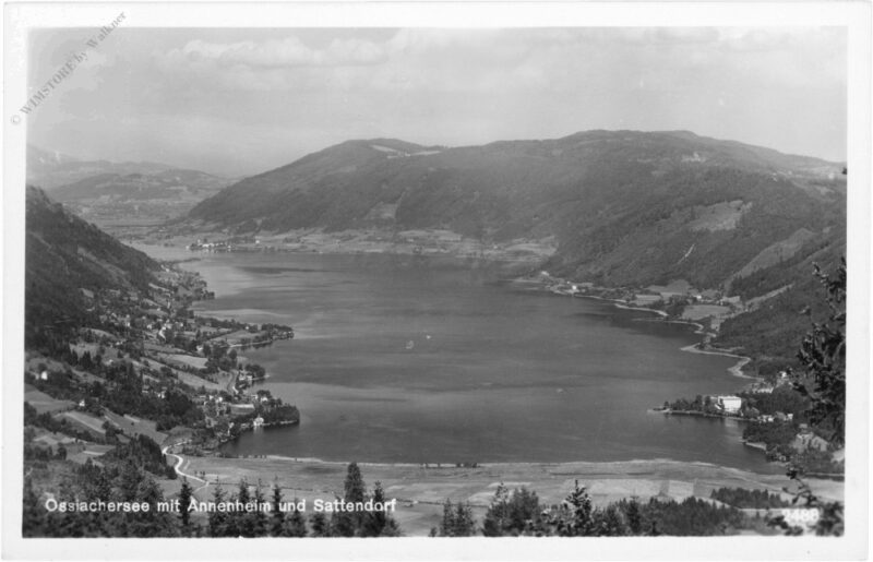 annenheim, ossiachersee mit annenheim und sattendorf annenheim, ossiachersee mit annenheim und sattendorf