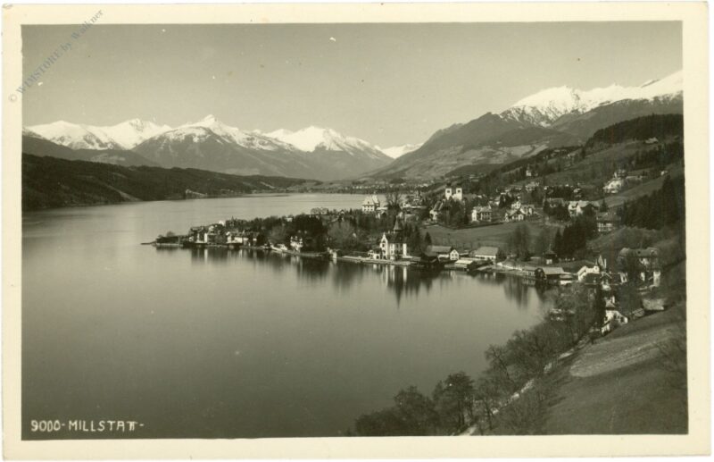 millstatt, ortsansicht millstatt, ortsansicht