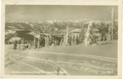 görlitzen, abfahrt, blick gegen die tauern