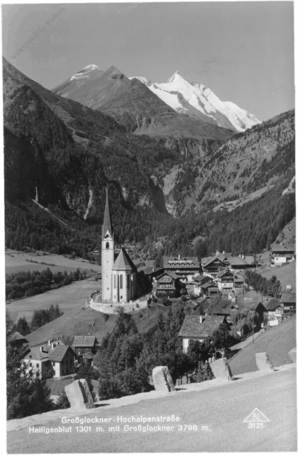 heiligenblut, mit großglockner von der hochalpenstrasse