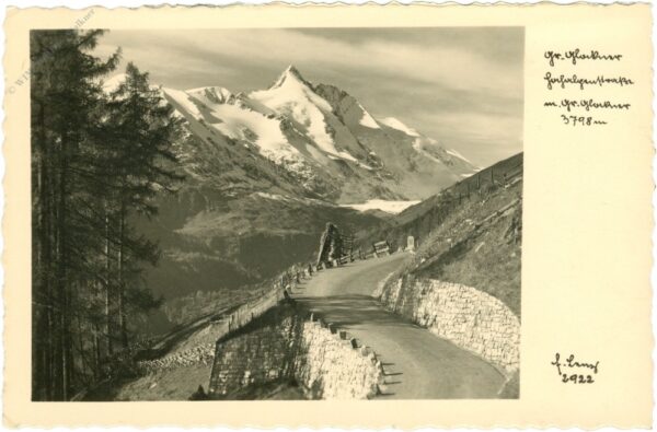 großglockner, hochalpenstrasse mit großglockner