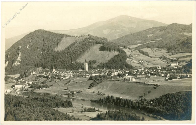 judenburg, ortsansicht judenburg, ortsansicht