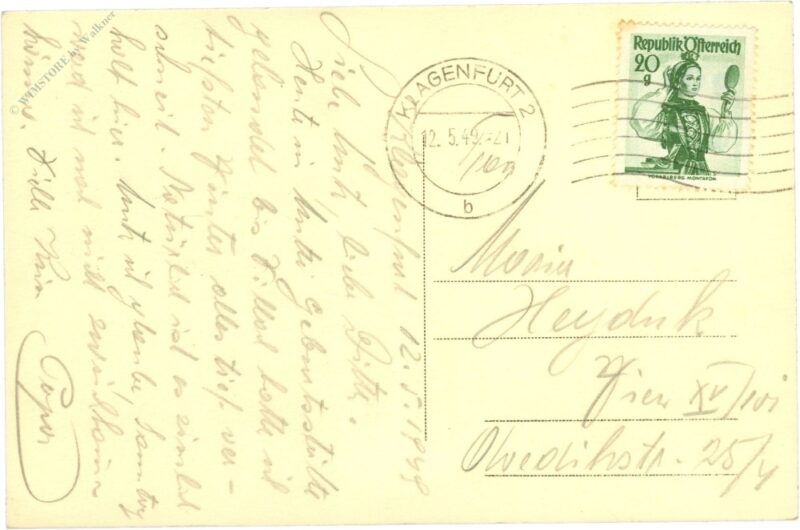 klagenfurt, vom karawankenblick mit hochobir