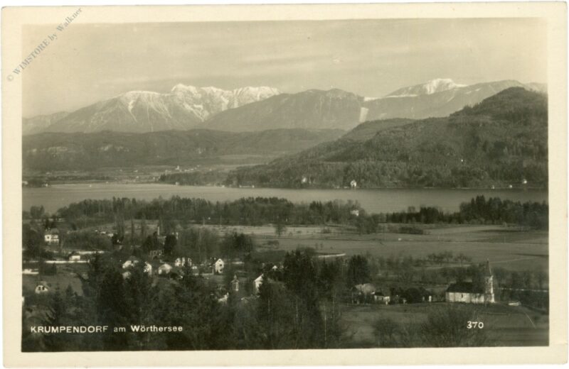 krumpendorf am wörthersee, ansicht krumpendorf am wörthersee, ansicht