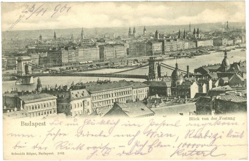 budapest, blick von der festung