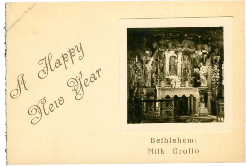 neujahr, bethlehem, milk grotto neujahr, bethlehem, milk grotto