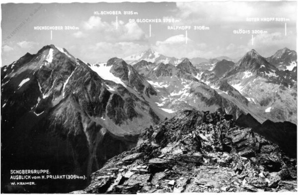 ainet, schobergruppe, ausblick vom h. prijakt