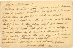 kartenbrief von 1916