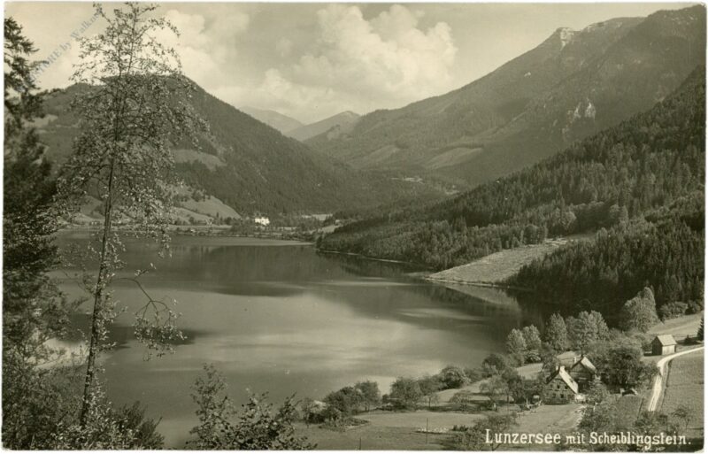 lunzersee, mit scheiblingstein