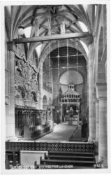 seckau, abtei, hochaltar mit chor