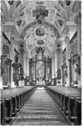 waldhausen, inneres der stiftskirche