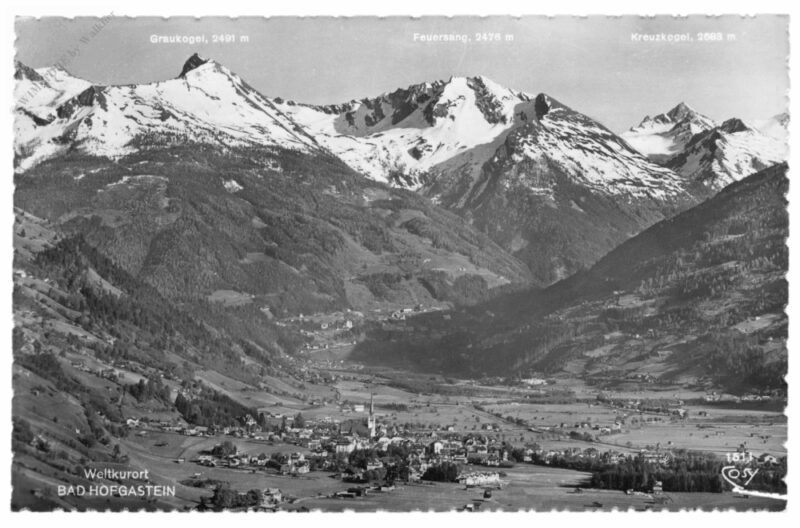 bad hofgastein, ortsansicht