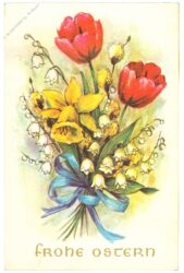 ostern, blumenstrauß