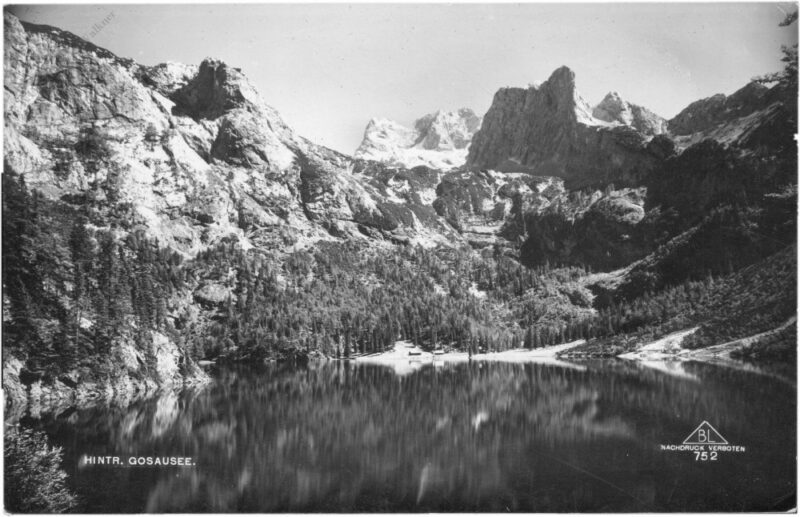 gosau, hinterer gosausee