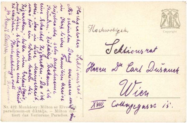 munkacsy: milton diktiert das verlorene paradies