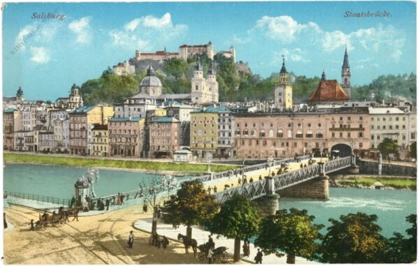 salzburg, staatsbrücke