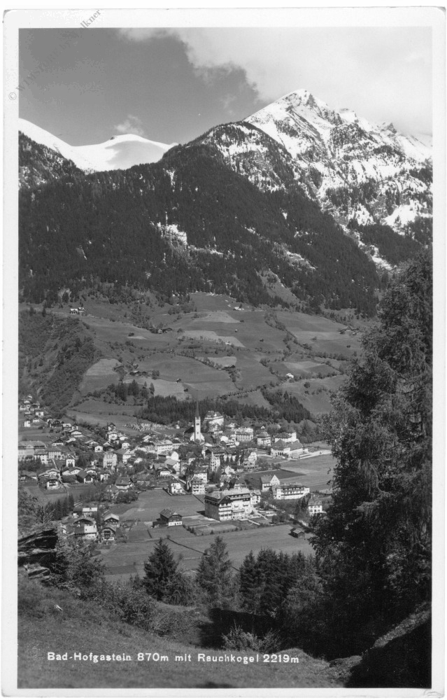 bad hofgastein, mit rauchkogel