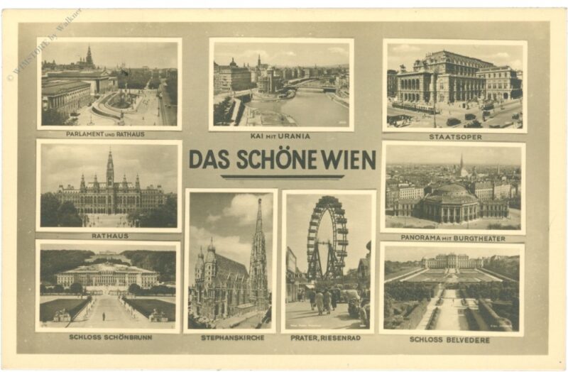 wien, multiansicht wien, multiansicht