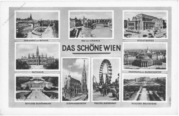 wien, multiansicht