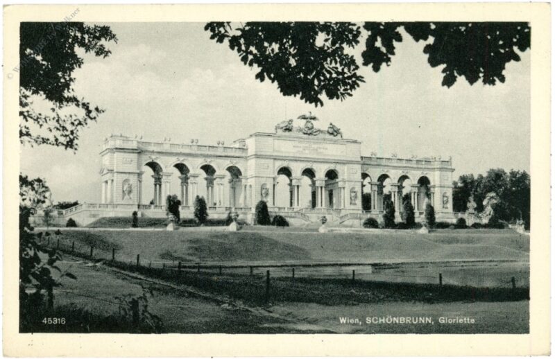 wien 13, schloss schönbrunn, gloriette wien 13, schloss schönbrunn, gloriette