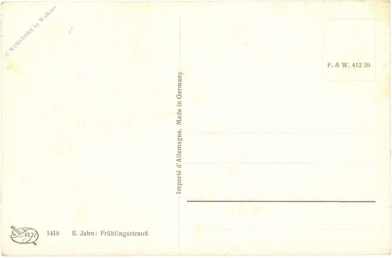 frühlingsblumen in vase