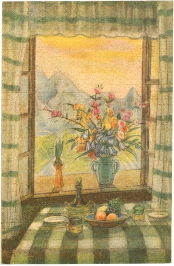 blumen im fenster