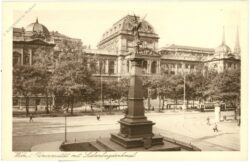 wien 1, universtität mit liebenbergdenkmal