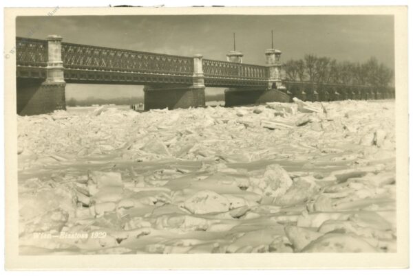 wien, eisstoß 1929