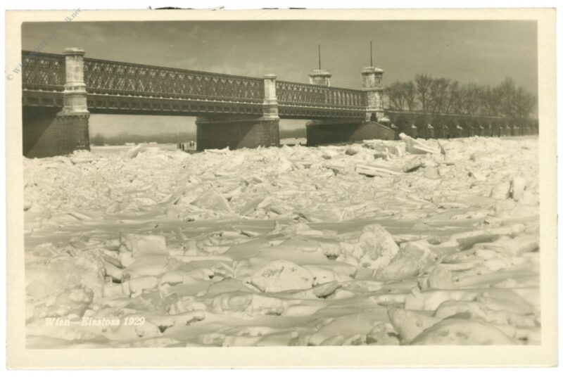 wien, eisstoß 1929