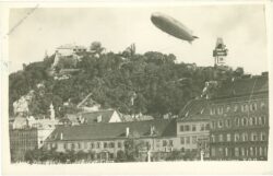 graz, zeppelin lz 127 über graz
