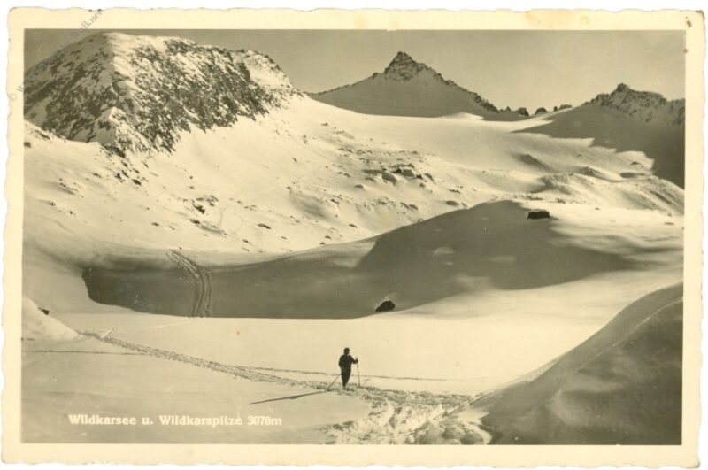 wildkarsee, und wildkarspitze
