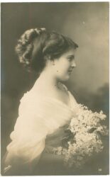 dame mit blumen dame mit blumen