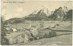 maria alm, gruss aus alm