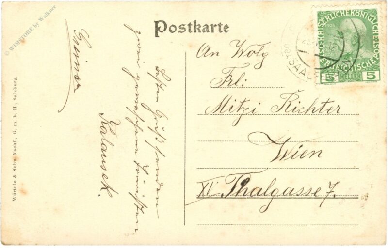 maria alm, gruss aus alm