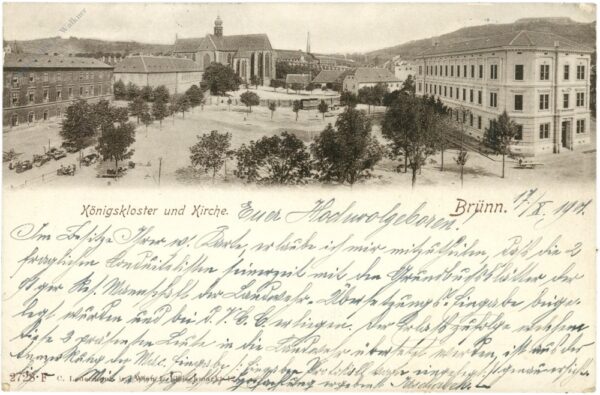 brno (brünn), königskloster und kirche