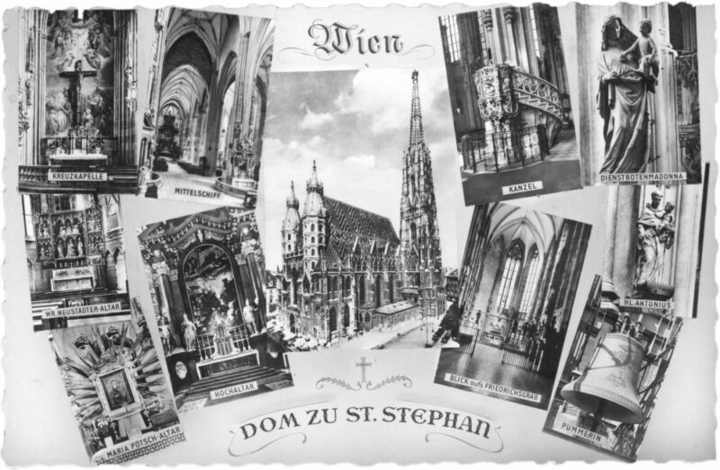 wien 1, stephansdom, multiansicht