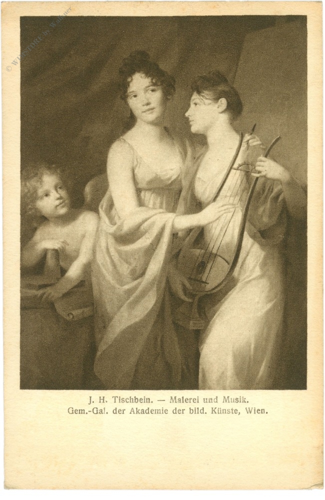 tischbein, j.h.: malerei und musik tischbein, j.h.: malerei und musik