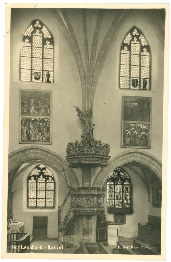 st. leonhard, kanzel
