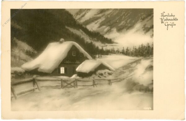 weihnachten, winterlandschaft