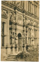 heidelberg, portal vom otto heinrichsbau im schlosshof