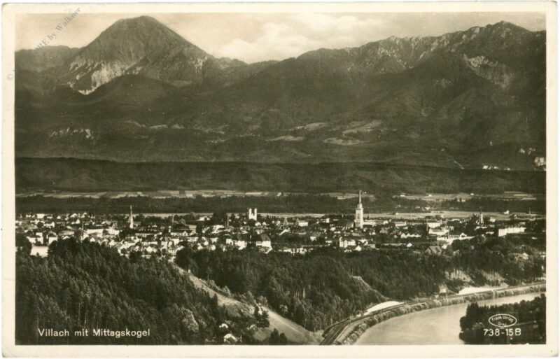 villach, mit mittagskogel villach, mit mittagskogel
