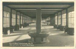bad schallerbach, wandelhalle im neuen badehaus