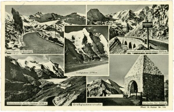 großglockner, multiansicht
