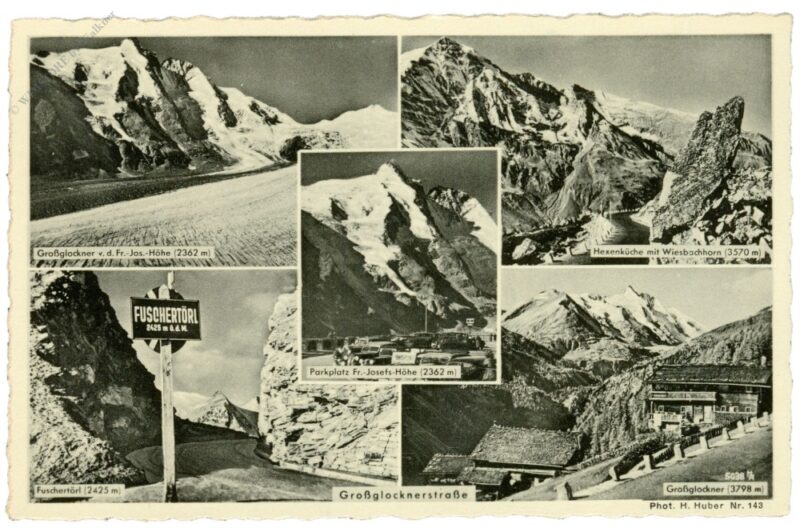 großglockner, multiansicht