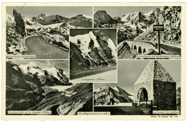 großglockner, hochalpenstrasse, multiansicht
