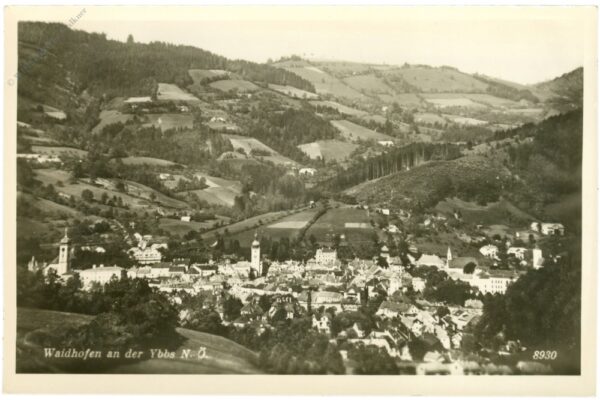 waidhofen an der ybbs, ortsansicht