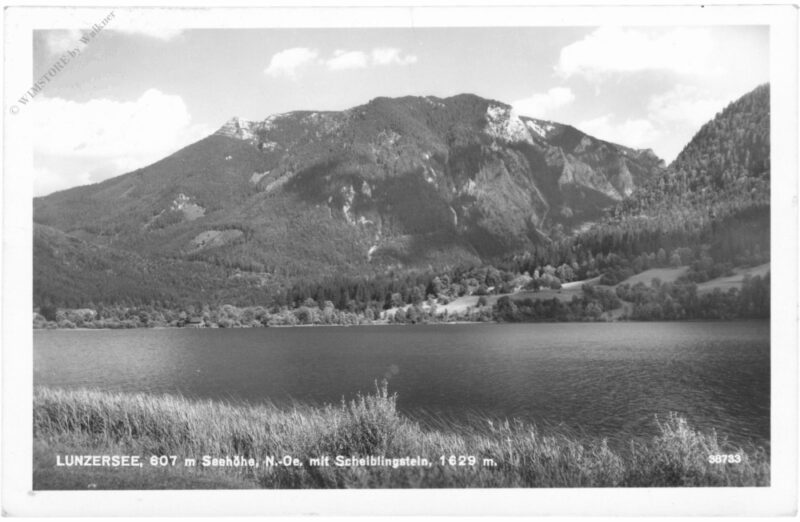 lunzersee, mit scheiblingstein
